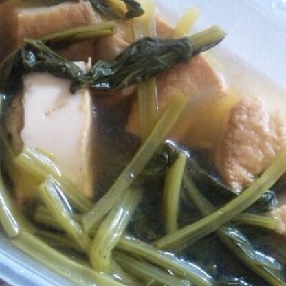 貧血が酷くて小松菜を使ったレシピを探してました。簡単にできて、しかもおいしい☆また作ります！